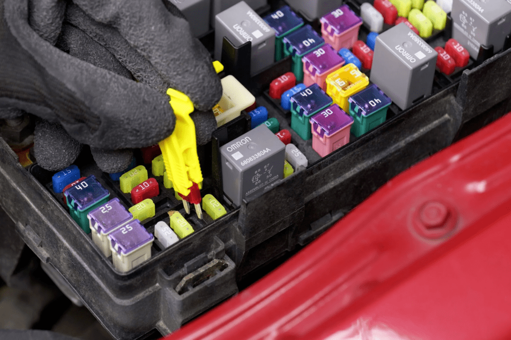 how to change a blown car fuse