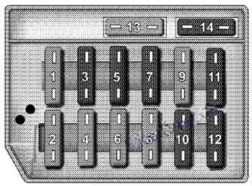 chrysler crossfire 2004 2008 fuse layout 19 2024 11 27 09 20 53