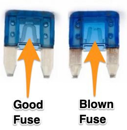 fuses blow in a car